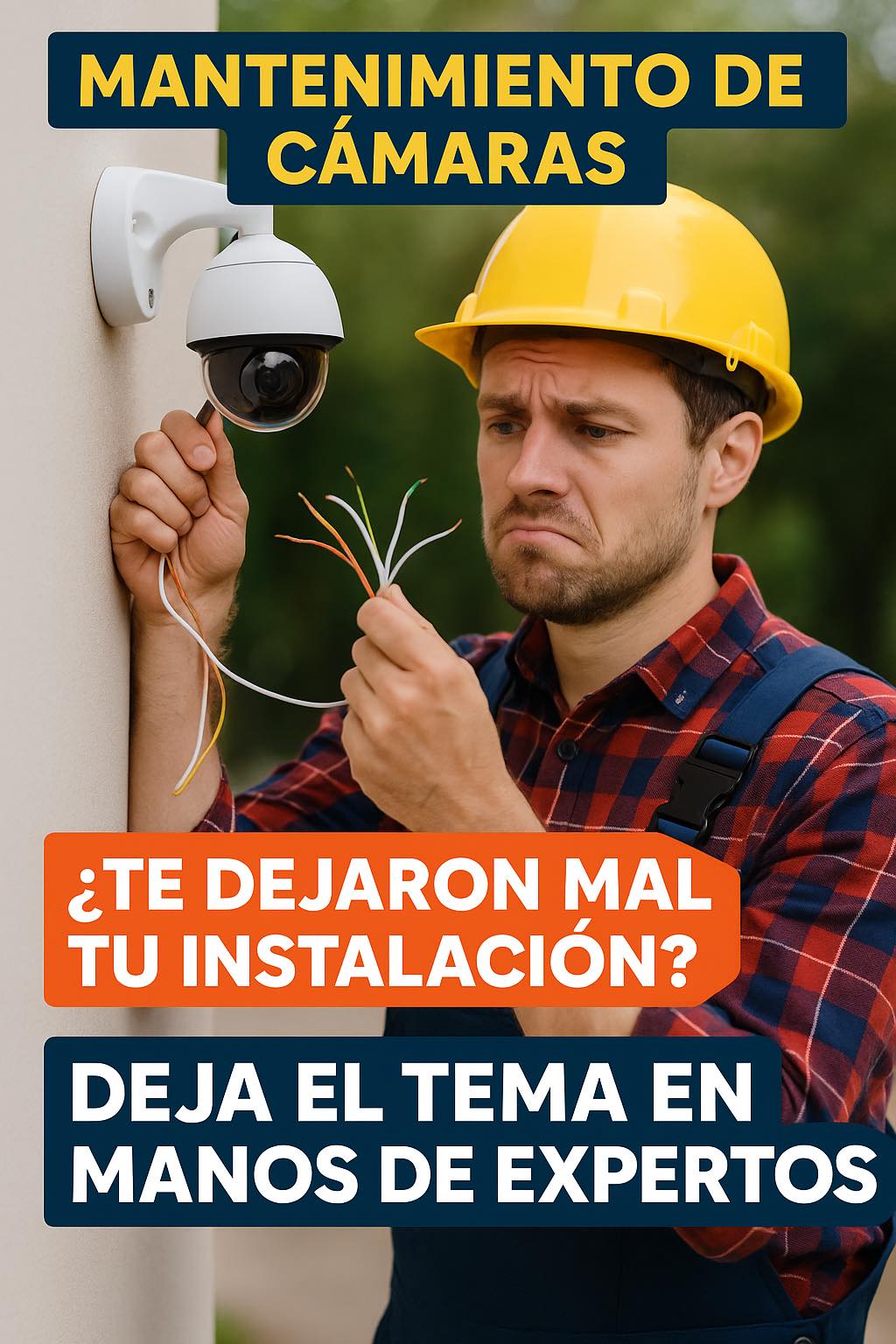 Mantenimiento de cámaras